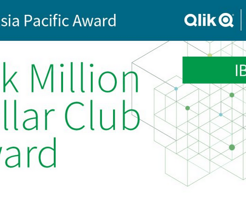 IBT announced as Qlik 2020 Million Dollar Club Award winner!